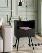 Veegle Nightstand, Modern Bedside Table - Image 5