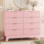 Xixini Fluted Dresser for Bedroom by Xixini