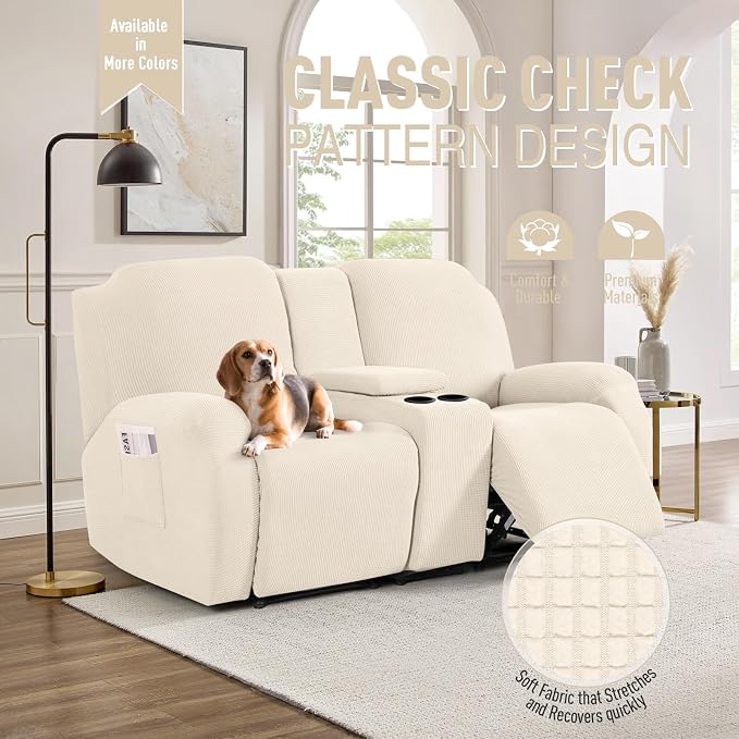 TAOCOCO Loveseat Recliner Cover - Image 2