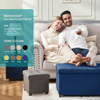 BRIAN & DANY Small Ottoman - Image 7