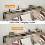 ELYKEN 5.9" Narrow Console Sofa Table - Image 4