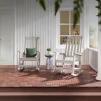Psilvam Oversized Outdoor Rocking Chair, - Image 5
