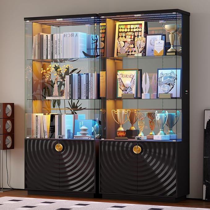 HNEBC Display Cabinet with Glass Doors - Image 9