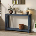 ChooChoo Farmhouse Console Table, Rustic Vintage Narrow Sofa Table by ChooChoo