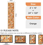 DUKINO 2x10 Runner Rug for Hallway, Washable Kitchen Rug Non Slip, Low Pile - Image 2