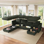 HONBAY Modular Sofa U Shaped Sectional Couch - Image 6