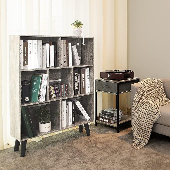 LEYAOYAO Bookshelf Cube Storage Organizer, 3 Tier Bookcase - Image 7