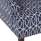 Homepop Home Decor Upholstered Classic Swoop Arm Accent Chair Accent Chairs - Image 9