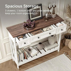 39.4" Farmhouse Console Table - Image 4