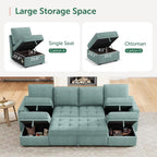 HONBAY Modular Sectional Sleeper Sofa - Image 3