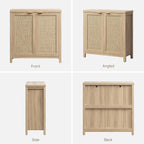 SICOTAS Rattan Sideboard Buffet Cabinet - Image 10