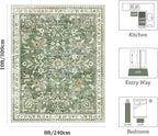 Yamaziot 8x10 Washable Area Rug - Image 2