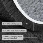 5x7 Ft Shag Area Rug for Bedroom, Ultra Soft Fluffy Furry Rugs for Living Room - Image 9