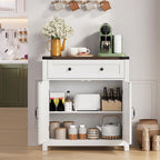 Semiocthome Farmhouse Sideboard Buffet Cabinet - Image 3