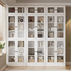 TUSY 85.5" Modern Tall Bookcase - Image 3