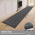 BEQHAUSE Kitchen Runner Rugs 24"x96", Kitchen Mats - Image 2