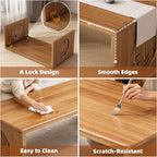 Folding Coffee Table, Foldable Japanese Floor Table No Assembly, Low Coffee - Image 7