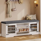 UPOSOJA Farmhouse Storage Bench by UPOSOJAWishesYouaNiceDay