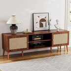 ZttRiee TV Stand for TVs up to 65'', Entertainment Center by ZttRiee