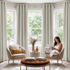 NICETOWN 100% Blackout Curtain Panels 84 inch Long - Image 3