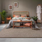 3x8 Runner Rug for Hallway, Long Runner Rugs Non Slip, Matte Brown | Soft - Image 5
