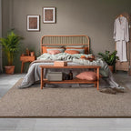2x8 Runner Rug for Hallway, Long Runner Rugs Non Slip, Matte Brown | Soft - Image 8