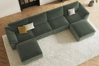 EASE MOOSE Oversized Sectional Modular Sofa, Large U Shape Sectional Couch Wide - Image 4