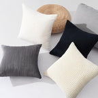 Topfinel 20x20 inch 4 Pack Black and White Decorative Throw Pillow Covers - Image 3
