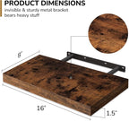 Fun Memories 16 Inch Floating Shelves - Image 3