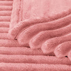 BEDELITE 3D Ribbed Pink Baby Blankets - Image 6