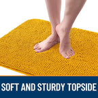 OLANLY Dog Door Mat for Muddy Paws 35x24, Super Absorbent Chenille Mud Mat | - Image 4