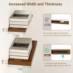 55 Inch Floating Shelves, 12 Inch Deep Floating Shelves - Image 4