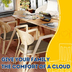 AAAAAcessories D-Shaped Chair Cushions, Machine-Washable Cover - Image 6