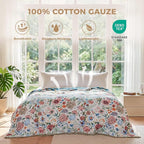 LUTBM Boho Throw Blanket for Couch Sofa Chair Cotton Summer Blankets for - Image 2
