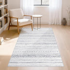 cotiled Washable 3x5 Entryway Rugs: Boho Moroccan Soft Small Rug | Solve Modern - Image 2