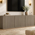 SICOTAS Buffet Cabinet with Storage 103.8" Sideboard Accent Modern Credenza by SICOTAS