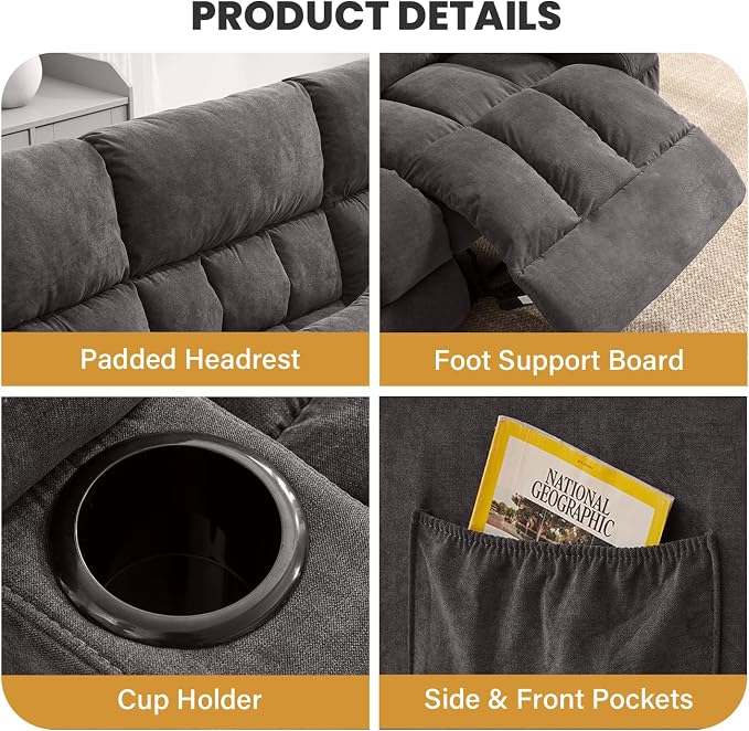BOSMILLER Reclining Loveseat - Image 4