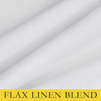 NICETOWN 100% Absolutely Blackout Linen Curtains - Image 8