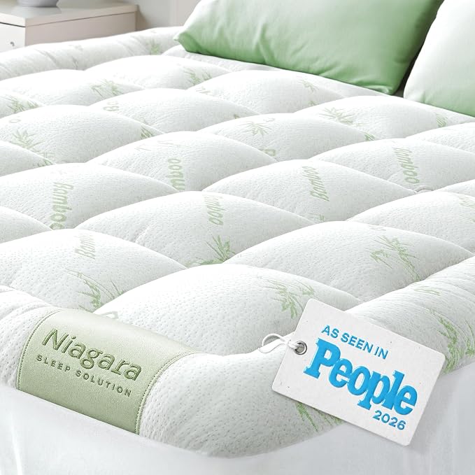 Niagara Sleep Solution Ultra Soft Queen RV Size Mattress Topper by NiagaraSleepSolution