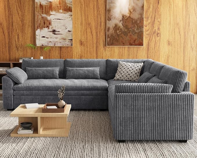 Belffin Large Modular Sectional Sofa - Image 7