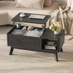 Wood Lift Top Coffee Table - Image 6