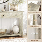 Homieasy Farmhouse Console Table - Image 7