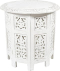 COTTON CRAFT Solid Wood Accent End Table by COTTONCRAFT