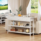 Furologee White Long 47" Console Sofa Table - Image 7