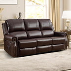 EBELLO Power Reclining Sofa for Living Room, Faux Leather 3 Seater Reclining - Image 6