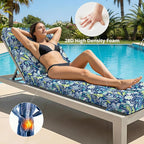 Fabuday Chaise Lounge Chair Cushions - Image 4