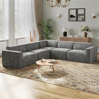 Novilla 109" Modular Sectional Sofa, No Assembly Cloud Sectional Couch by Novilla