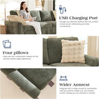 Ihanherry L-Shaped Sectional Sofa Bed - Image 6