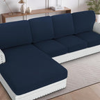 H.VERSAILTEX Sectional Couch Covers 4 Pieces Sofa Seat Cushion Covers L Shape by HVERSAILTEX