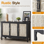 RoyalCraft Farmhouse Sideboard Buffet Cabinet - Image 5